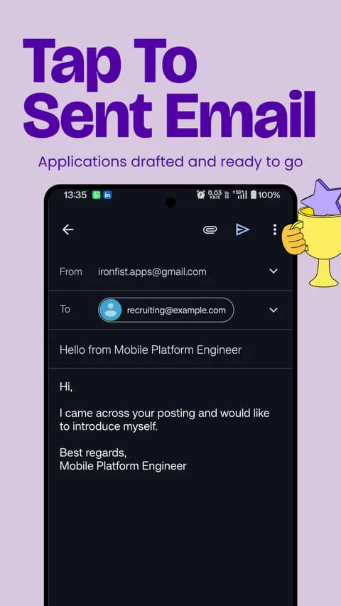 JobAssist product screen